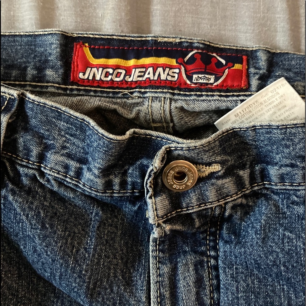 Vintage JNCO Baggy Jeans Dark Wash
